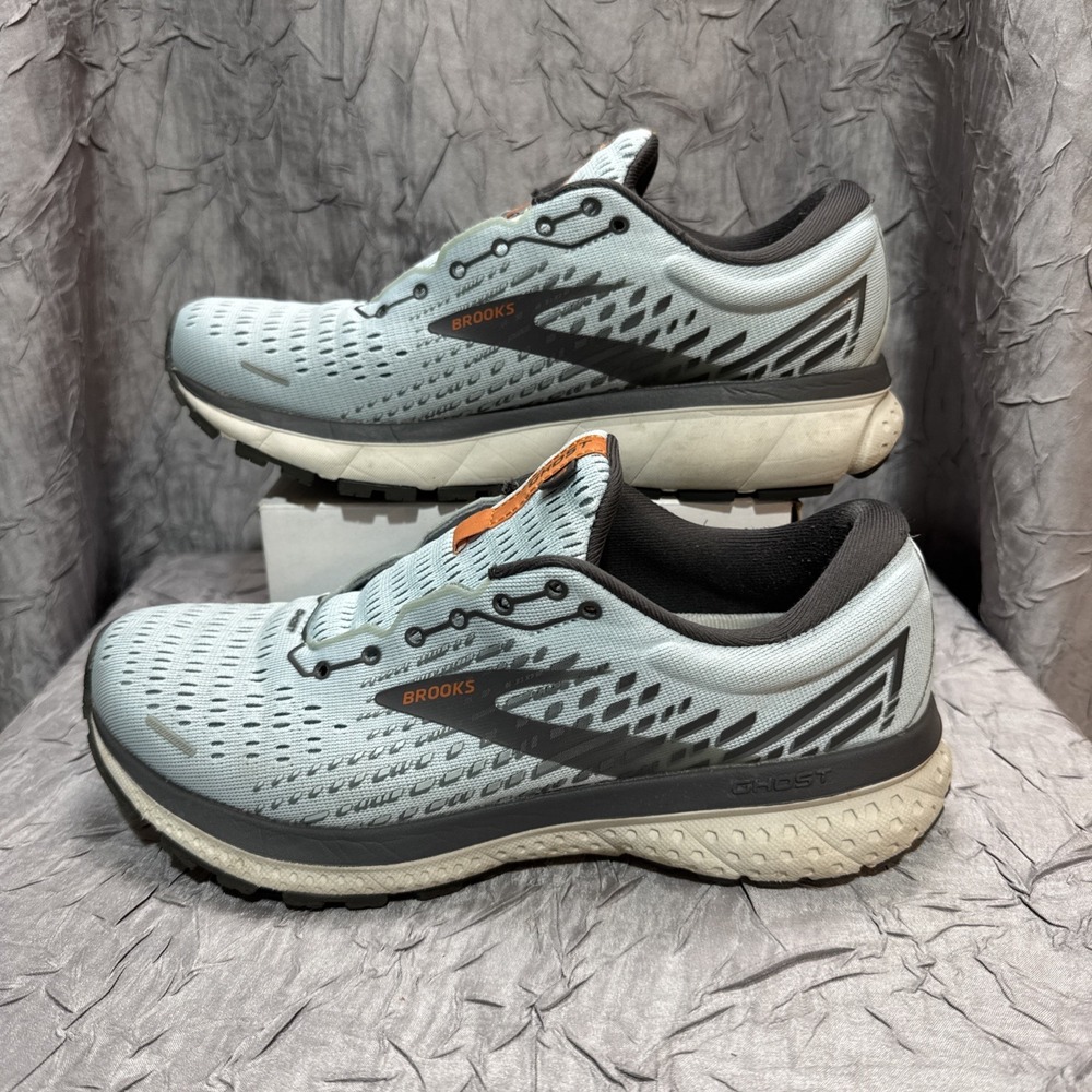 Size‎ 8 Women Brooks Ghost 13 Sea Foam Blue - 120338-1B-435 No Lace